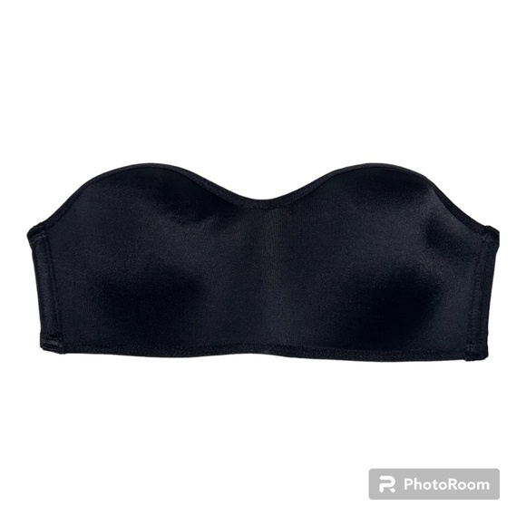 Strapless Bra Black 32B Gilligan & O'Malley Seamless Smooth - Picture 1 of 8